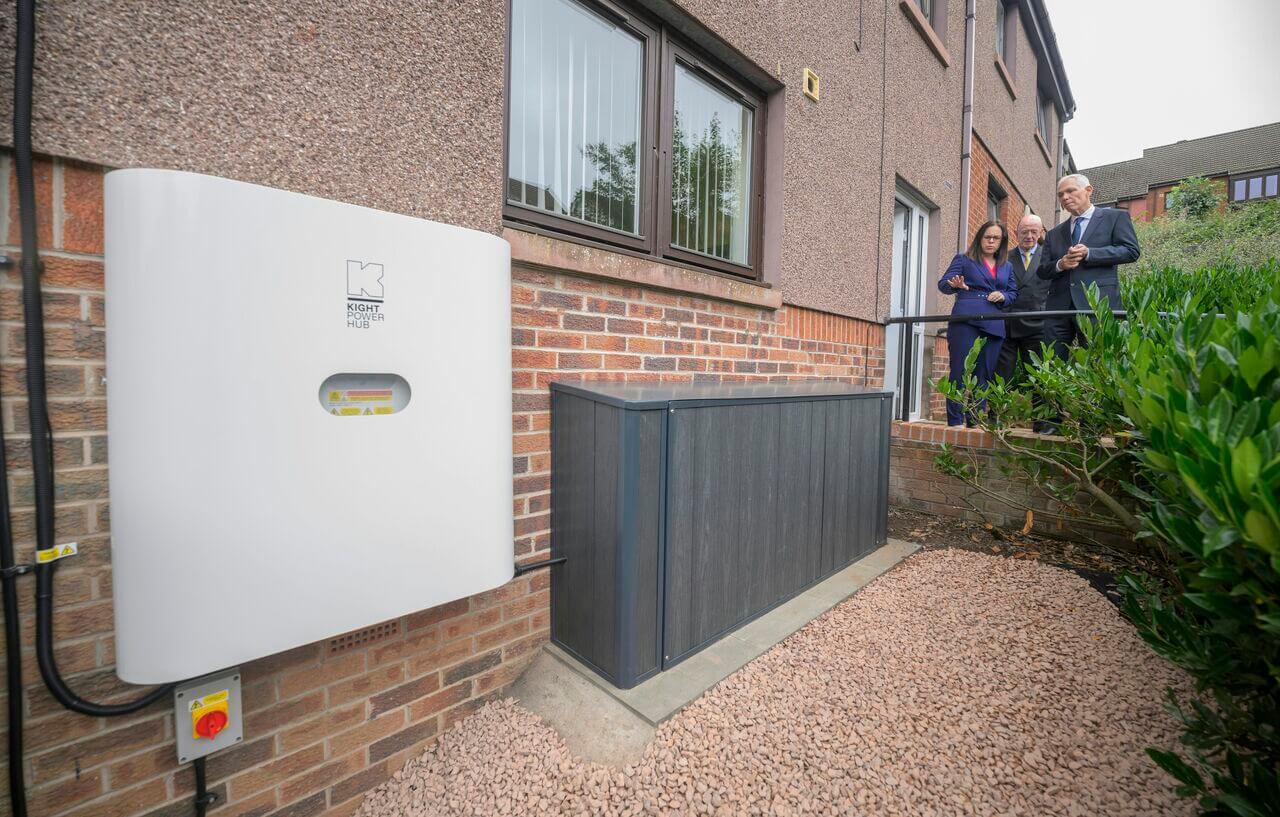One bed flat with Kight battery installation